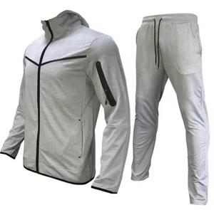 <b>Men's</b> Tracksuits Set Full Zip <b>Running</b> for <b>Men</b> with Zipper Pockets Hot Selling Best Quality <b>Men</b> <b>Hoodie</b> Track Suit Custom Logo - Product Image 5
