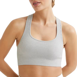 Soutien-gorge de sport pour femme à séchage rapide, parfait pour les activités sportives, à bas prix, en tissu extensible doux, respirant et anti-transpiration. - Product Image 1