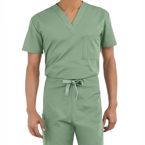 2026 Long Sleeve Snap Button Scrub Jacket & Work <b>Set</b> - Multi-Color Nurse <b>Doctor</b> Uniforms for Hospital Healthcare Workwear - Product Image 6
