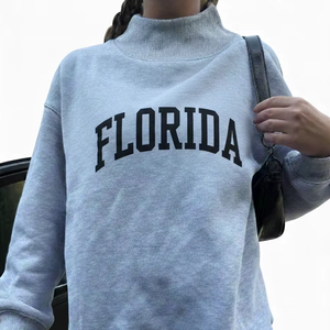 Vêtements de voyage personnalisés automne-hiver pour femmes universitaires, écologiques, en polyester/coton lavé, doublés, anti-plis, brodés - Product Image 1