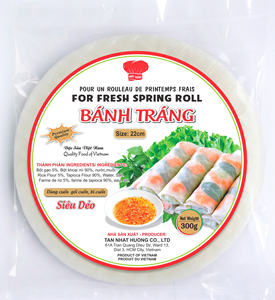 High Quality Nhat Huong <b>Rice</b> Paper for <b>Instant</b> Spring Rolls ODM OEM Private Label Bulk Ready for Export Dried Style Bag - Product Image 1