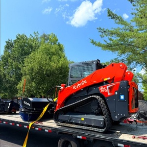 Used <b>Top</b> Grade Performance Diesel Engine Kubota Track Skid Steer Loader High <b>Load</b> Moment Perfect Condition - Product Image 1
