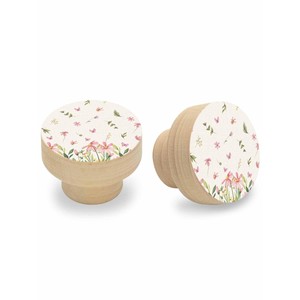 Poignées de tiroir rustiques en bois de pin peintes à la main, vente en gros |   Aqdus Saleem - Product Image 2