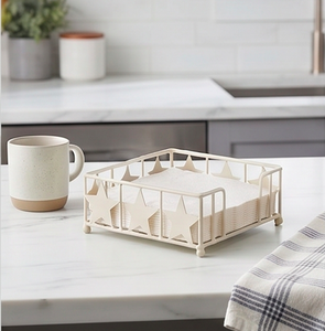 Porta Servilletas Nordic Star de Calidad Premium con Elegante Soporte, Perfecto para Uso en Mesa y Almacenamiento de Papel Tisú - Product Image 3