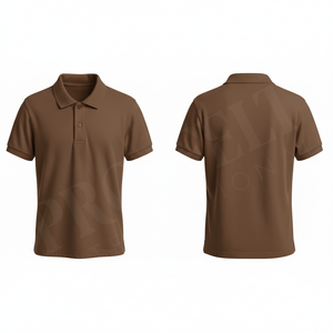 Polo uni pour homme, dernière collection 2026, manches courtes, mélange de coton, décontracté, respirant, uniforme de golf d'été, personnalisable avec logo - Product Image 3