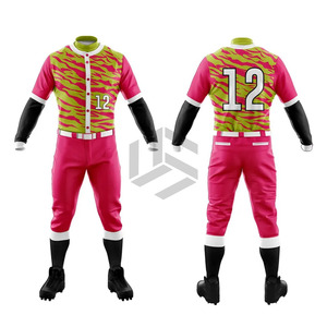 Uniforme de Béisbol Personalizado Transpirable Unisex Talla Grande 100% Poliéster Precio Económico Camisetas Azules Lisas Impresión Digital - Product Image 4
