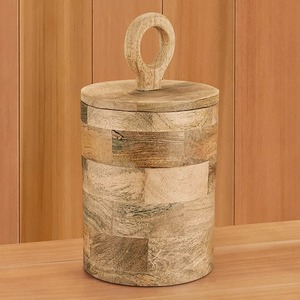 Recipiente de Almacenamiento de Alimentos de Madera de Gran Capacidad, el Más Vendido, para Organización de Estantes de Cocina y Almacenamiento Decorativo en la Despensa - Product Image 4