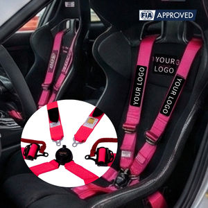 Arnés de Seguridad para Carreras TBRACING ULTRA-D OEM ODM Personalizado de 2 Pulgadas FIA 8853-2016 de 6 Puntos, Patente de Taiwán, Alta Resistencia, Integrado - Product Image 3