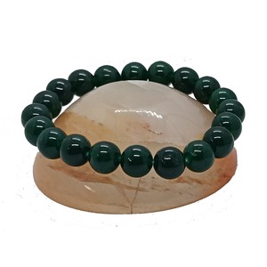 High quality Green <b>jade</b> Crystal Gemstone Bead Bracelet Fashion Charm Jewelry for Men Women for Energy Meditation Gift - Product Image 3