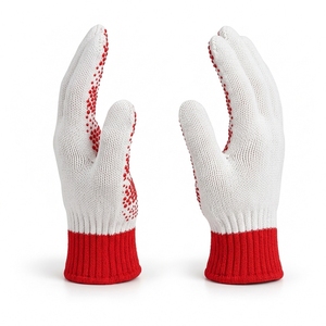 Gants industriels à pois, épais, respirants, confortables, flexibles, protection régulière pour le lieu de travail, texture lisse, résistance à la chaleur 10 mil - Product Image 6