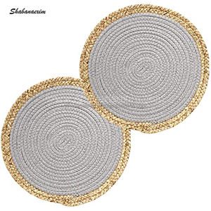 Set de table en jute écologique Rustic Natural Appeal Durabilité durable du fournisseur indien - Product Image 2