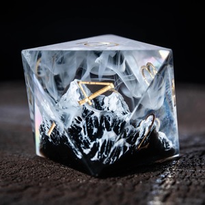 Ensemble de dés en résine pour jeux de rôle fantastiques, dés polyédriques en résine de haute qualité pour jeux de table professionnels, fournitures de jeux en gros - Product Image 5
