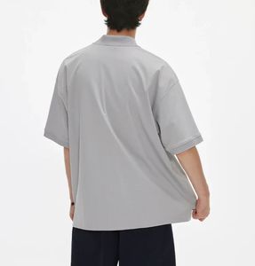 Polo de Verano 2026 para Hombre, Estilo Holgado, Oversize, Manga Corta, Casual, Color Sólido, Bordado - Product Image 6