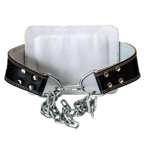 Weight Lifting Belt Standard Neoprene Dip Belt Heavy Duty Chain Pull Chin Dips Bodybuilding Exercises <b>Strength</b> <b>Training</b> Gym EVA - Product Image 3