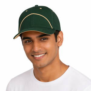 Gorra de Béisbol de Dos Tonos con Etiqueta Tejida Personalizada, Impresión por Transferencia de Calor, Multipanel, Algodón Twill, Casual, con Hebilla Metálica, Unisex - Product Image 2