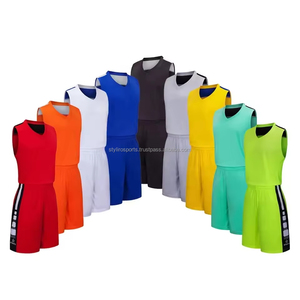 Nuevo diseño personalizado de alta calidad de fábrica Original Kit de uniforme de baloncesto conjunto completo 2024 caliente clubes de calidad hombres ropa de baloncesto - Product Image 4
