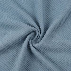 Pañuelo degradado con patchwork de colores, arrugado, de moda, al por mayor, de algodón y lino, novedad de otoño, hiyab, suave y transpirable, para la cabeza. - Product Image 3