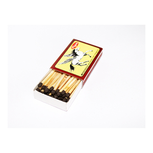 Kitchen Safety <b>Matches</b> Eco-Friendly Printing 71x53x25mm Large Matchbox Strong Flame Reliable Ignition Wooden Matchsticks Daily - Product Image 3
