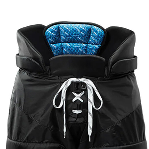 Chaqueta Deportiva Acolchada Negra para Hombre, Cierre Elástico en la Cintura, Interior Azul, 100% Poliéster, Antibacteriana, Transpirable, RexFit - Product Image 6