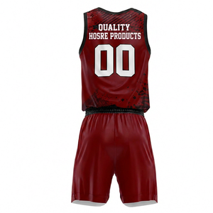 Uniforme de Baloncesto Sublimado Personalizado, Nuevo Estilo, Color Personalizado, Transpirable, Impreso, Precio Económico, Unisex - Product Image 2
