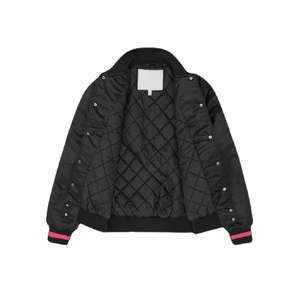 แจ็คเก็ตวาร์ซิตี้ผ้าซาตินจากโรงงานโดยตรงในสหรัฐอเมริกา รับทำโลโก้ตามสั่ง แจ็คเก็ตบอมเบอร์ผู้ชาย ผู้ผลิตชุดกีฬาระดับพรีเมียม รับสั่งซื้อจำนวนมาก - Product Image 4