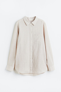 Chemisier à carreaux pour femme en coton respirant à manches bouffantes et boutonnage, idéal pour le quotidien - Product Image 4