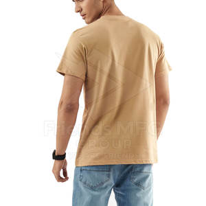Diseña tu propio logotipo, camiseta 100% algodón para hombre, cuello redondo, camiseta estilo urbano para adulto - Product Image 2