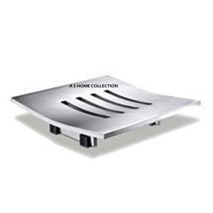 Porte-savon rectangulaire en acier inoxydable noir, design vintage fantastique, nouvel arrivage, un accessoire de salle de bain très prisé - Product Image 4