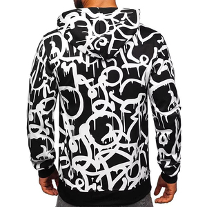 Ensemble de sweats à capuche imprimés par sublimation intégrale pour hommes, sweats à capuche vierges personnalisés pour hommes et sweat-shirts - Product Image 4