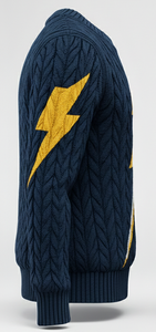 Pull en tricot torsadé anti-rides de luxe pour homme, mélange de laine haut de gamme, tricot d'hiver - Product Image 3