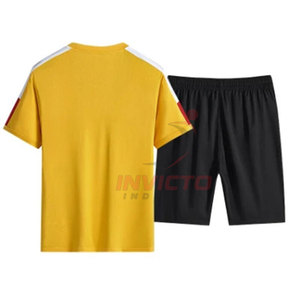 Custom Logo Quick Dry Gym Men Casual T-Shirt & Shorts Plus Size Breathable Men T-Shirt & Shorts - Product Image 2