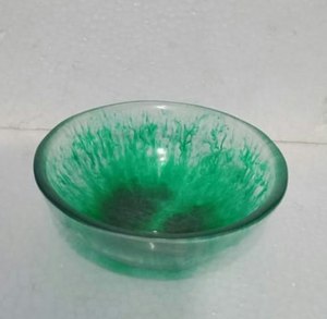 Bol en résine au design artisanal, bol en résine époxy, saladier en résine époxy, bol de service en résine époxy, saladier en résine époxy au meilleur prix - Product Image 5