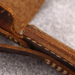 Étui à couteau en cuir sur mesure, cuir de vachette premium, fait main, pour équipement d'aventure en plein air - Product Image 5