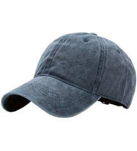 Gorras de Béisbol Deportivas Lavadas Estilo Vintage de Verano, Gorras de Algodón con Logotipo Personalizado al por Mayor, Gorras Deportivas Casuales para Exteriores con Efecto Desgastado - Product Image 1