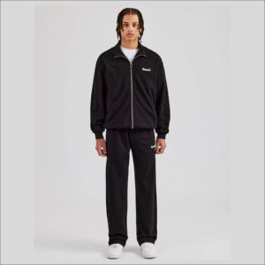 Survêtements de qualité supérieure à coupe classique, avec logo personnalisé brodé, fermeture éclair, pour le jogging, vente en gros, meilleurs survêtements de sport avec logo personnalisé - Product Image 5