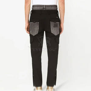 Pantalones Vaqueros Modernos para Hombre, Diseño de Doble Cintura, Material Suave y Resistente, Estilo Casual Urbano - Product Image 3