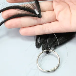 H6 Extensões de trama de penas de cabelo Extensões de cabelo de alta qualidade Fornecedor confiável de extensões de cabelo no Vietnã Cutícula Alinhada