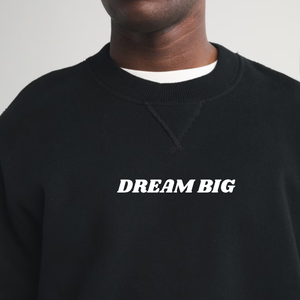 Sweat-shirt à col rond noir personnalisé pour homme, logo minimaliste sur la poitrine, streetwear, fabricant de vêtements à marque privée OEM, fournisseur en gros - Product Image 5