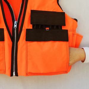 Chaleco de caza Upland de carga frontal más vendido Precio de suministro de fábrica Aspecto impresionante con decoración de bolsillo para el invierno - Product Image 5