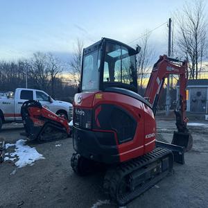 Miniexcavadora Kubota KX040 de 4 Toneladas, Microexcavadora con Motor Laidong, Bomba de Alta Potencia, Equipo de Movimiento de Tierras Usado - Product Image 1