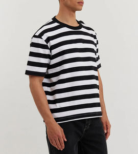 T-shirts de haute qualité 100% coton, impression personnalisée, 230 grammes, col rond, épaules tombantes, style ample, surdimensionnés pour hommes - Product Image 2