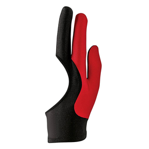 Guantes de Snooker Transpirables de 3 Dedos para Mano Izquierda, Protección de Mano de Poliéster, Servicio OEM, Guantes de Billar Transpirables de 3 Dedos - Product Image 1