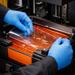 Film FEP 3D Techno transparent pour machine de sérigraphie, matériau d'impression de bijoux non adhésif, provenant du Gujarat - Product Image 1