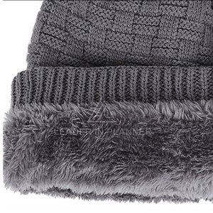 Customized New Design Beanie Hats High Quality Top Selling 100% Wool Daily Soft Jacquard Beanie Hats - Product Image 3