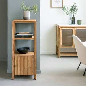 Colonne en bois d'acacia massif Vandana Ultra Aureo - Product Image 3