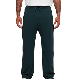 กางเกงจ็อกเกอร์ทรงสลิมฟิตสำหรับผู้ชาย สีน้ำเงินเข้ม ผ้าสเตรช น้ำหนักเบา เหมาะสำหรับออกกำลังกาย ฟิตเนส และเล่นกีฬา - Product Image 1