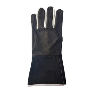 Gants de soudage TIG en cuir de vachette et caoutchouc, imperméables, anti-coupure, de protection pour la construction - Product Image 4