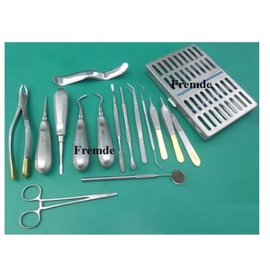 Ensemble d'instruments dentaires oraux de base, 15 pièces, acier inoxydable de haute qualité, qualité médicale, certifié CE - Product Image 6