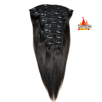 Extensions de Cheveux Humains Lisses de Qualité Supérieure, Grade Remy Indien, 100g, Double Trame Faite à la Machine, Couleur Naturelle, Vente en Gros