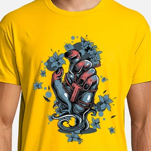 Camiseta Transpirable con Estampado por Transferencia de Calor, Camiseta de Algodón con Estampado DTF para Hombre, Manga Corta, Suave y Transpirable, Estilo Casual - Product Image 3